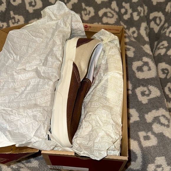Vans Classic Slip-On Sneakers Desert Twill Brown/Beige New 🆕 & Never Worn 🥰 - Picture 16 of 17